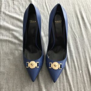 Indigo Versace Heels